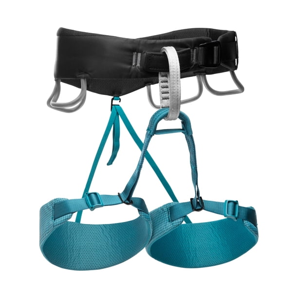 Black Diamond Momentum Arnés de Escalada en Roca para Mujer Aqua Verde X-Small