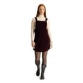 thumbnail image 1 of Trespass Womens Pinafore Dress Twirl - Corduroy, Button Fastening Straps, Button Fastened Sides, 2 Front Patch Pockets, 100% Cotton, 1 of 6
