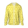 thumbnail image 1 of Fotbe Cheese 1 Chaqueta con Protección Solar UPF 50+ para Hombre y Mujer, Camisa con Capucha y Bolsillos-3X-Large, 1 of 7