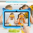 thumbnail image 6 of QunyiCo Kids Tablet 7 inch,Android 13 Tablet for Kids 3-7,4GB RAM 32GB ROM,1024 * 600 IPS Touch Screen,Parental Control,Tablet with Protective Case,Blue, 6 of 9