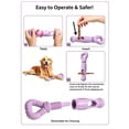 thumbnail image 4 of Outdor Interactive Rotating Slow Feeder Puzzle Bowl For Cats Adjustable Gulping Device Non Base Dent High, 4 of 6