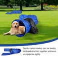thumbnail image 5 of Lineslife Dogs Agility Course Backyard Set, 7 Pc Indoor Outdoor Agility Training Equipment for Dogs, 3 Jumps 2 Tunnels with Sandbags - Weave Poles for Dog Obstacle Training, 5 of 9