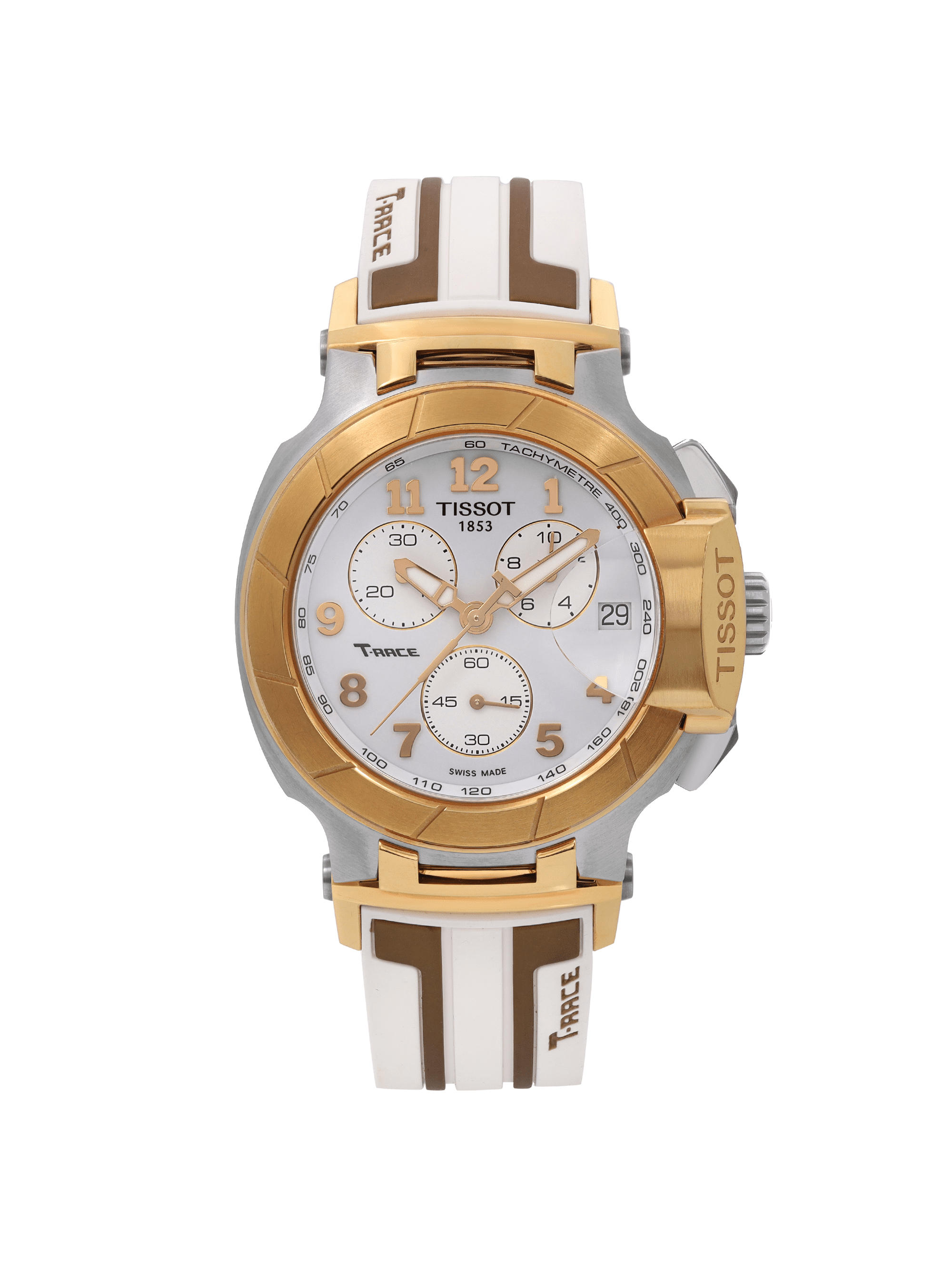 Chronograph Tissot T Race Dorado Tissot T-Race 45mm Steel Rose