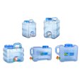 thumbnail image 2 of Sonducket Cubo de agua para coche, contenedor de tanque grueso para conducción, barriles de almacenamiento, gran capacidad, Picnic, Camping, Kits de desorden para acampar 5L+tubo, 2 of 6