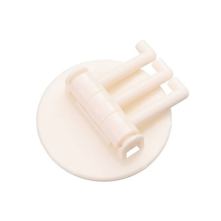 

2pcs Rotatable Key Jewelry Hook Creative Strong Bearing Utility Hook for Fruit Peeler Tongs Set Toothbrush