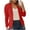Red, variant on Jamicy Women's Blazers & Suit Jackets Casual Business Open Front Long Sleeve Notch Lapel Lightweight Office Women's Blazer Jacket