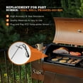 YAOAWE RTD Temperature Probe for Pit Boss Pellet Grill, Stainless Steel
