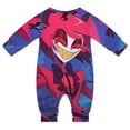 thumbnail image 2 of Hazbin Hotel Baby Long Sleeve Footless, Infant Playsuit Romper Jumpsuits for Boys Girls, 2 of 8