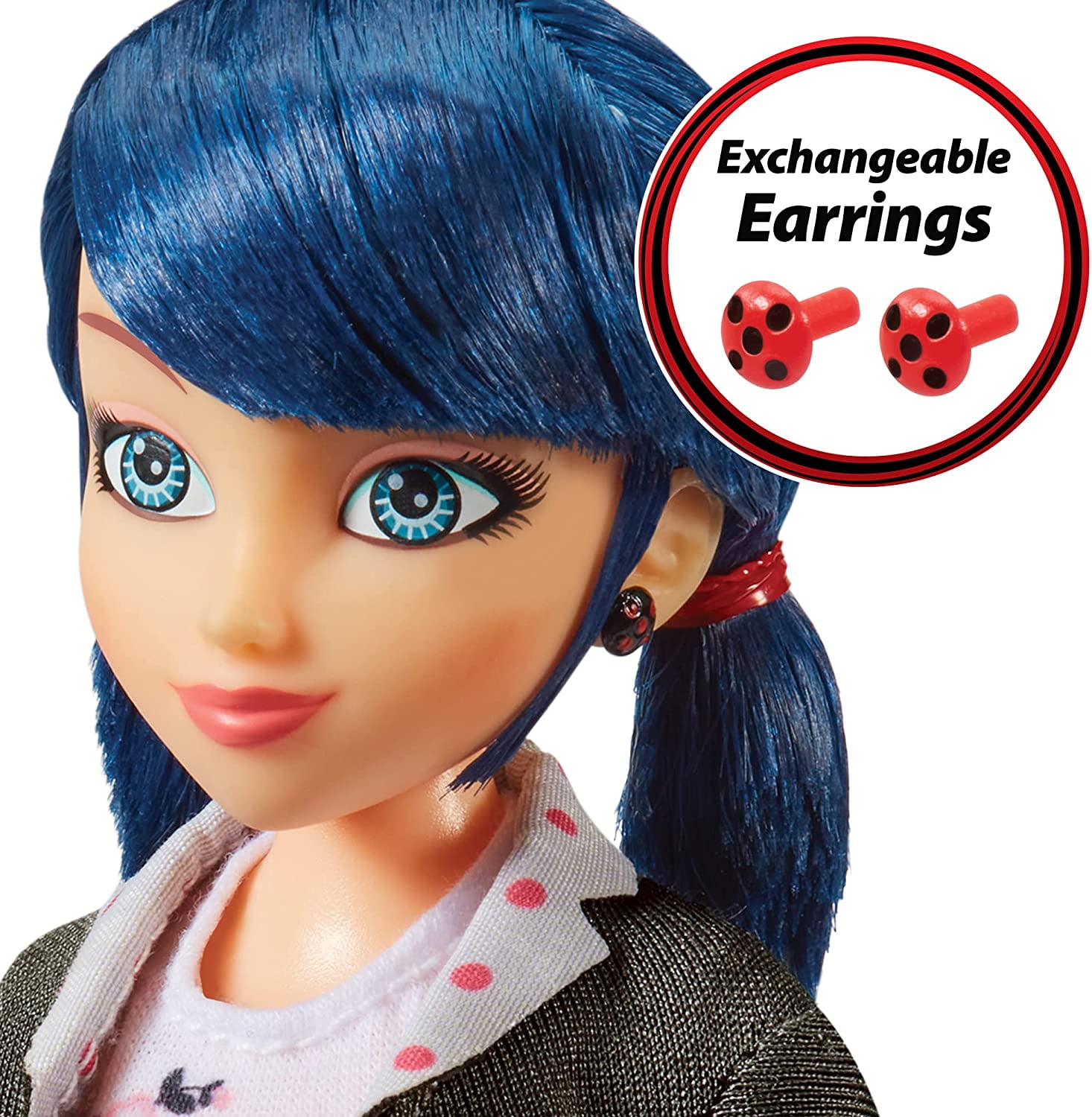 Miraculous ladybug 2024 marinette earrings