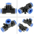 thumbnail image 3 of Pneumatic Quick Fittings,  Union Pneumatic Connector  Push to Connect Fittings, 3 of 7