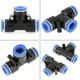 thumbnail image 4 of Conector Neumático PU Tipo T 0-0.9Mpa Para Herramienta Neumática ANGGREK, 4 of 8