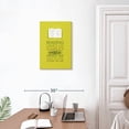 thumbnail image 3 of Elephant Stock Escape In Reading Wall Art - Vertical Canvas Wall Art - Living Room Wall Decor - Inspirational And Typography Canvas - Yellow And White Decor - 16" x 24", 3 of 8