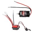 thumbnail image 2 of Fdit RC Brushed Motor, Metal Brushed ESC, For 1/10 RC Car RC Accessories Rc Car ESC Fit, 2 of 8