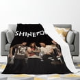 thumbnail image 2 of Manta de franela Shinedown ligera, suave, antibolitas, cálida, con estampados para el aire acondicionado, para dormitorio, 40 x 50 pulgadas, 2 of 8