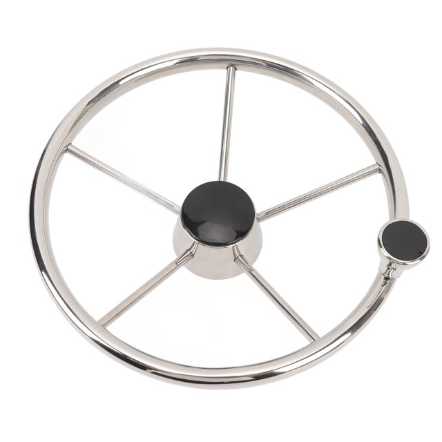 Volante Marino De 5 Radios, Volante De Barco Ergonómico Para Barco