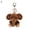 Coffee, variant on HEVIRGO Mini Elephant Plush Stuffed Doll Pendant Keychain Key Chain Holder Bag Decor