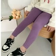 thumbnail image 5 of Generic Kids Clothes Casual Breathable Toddler Kids Baby Girls Cotton Leggings Pantihose Stretchy Basic Ninth Ankle Length Pants Pantyhose for Spring Autumn Stocking, 5 of 5