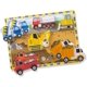 thumbnail image 3 of Rompecabezas Grande de Madera Vehículos de Construcción Melissa y Doug 12 + MELISSA Y DOUG 13726, 3 of 3