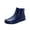 08#Blue, variant on Men's Deck Boots, Fishing Boots, Rubber Waterproof Ankle Rain Boots, High-Performance Short Boots, Suitable for Gardening, Fishing, Boating, Camping, and Sailing