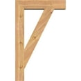 thumbnail image 3 of Ekena Millwork 3 1/2"W x 20"D x 32"H Traditional Block Smooth Bracket, Western Red Cedar, 3 of 25