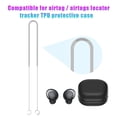 thumbnail image 2 of Silicone Sweatproof Waterproof Anti-lost Lanyard Accessories Anti-skidding Lanyards Sling and Sweat proof Anti-lost Neck Rope Wireless Cord String White, 2 of 8
