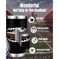 thumbnail image 5 of Football Fan 20 Oz Insulated Travel Coffee Cup Mug Tumbler with Lid Washington Themed Merch Shop Men Women Sport Stuff Apparel Commanders Team Decor Accessories Husband Boyfriend BF Dad Birthday Gift, 5 of 6