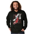 thumbnail image 3 of Popeye Basketball Dunk Cartoon Hoodie Hooded Sweatshirt Men Brisco Brands S, 3 of 5