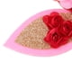 thumbnail image 5 of Diadema , Cuernos de con Decoración de Flores Artificiales rojo, 5 of 9