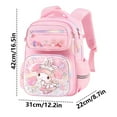 thumbnail image 3 of AKEGAMN Clearance! Student School Bag Grade 136 New My Backpack Spine Protector Burden Reduction Cute School Made of and materials like polyester, nylon, or canvas, with smooth zippers and wear- bot, 3 of 7