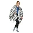 thumbnail image 7 of Catalonia Women's Scarf Shawls, Hooded Wearable Blanket Cloak Coat,Sherpa Fleece Poncho Cape,Lightweight Blanket Shawls, 7 of 7