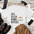 thumbnail image 4 of Gamer Shirt, Video Game Shirt, Gift for Gamers, Gamers Gift, Funny Gaming Shirt, Fathers D, 4 of 6