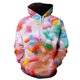 thumbnail image 3 of Sudadera con capucha con estampado 3D de frutas y dulces para hombre, sudaderas casuales divertidas de talla grande para mujer, ropa de calle para hombre, sudadera con capucha para hombre, 3 of 5