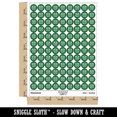 thumbnail image 2 of Fighter Warrior Sword and Shield 200+ Round Stickers - Dark Green - Gloss Finish - 0.50" Size, 2 of 3