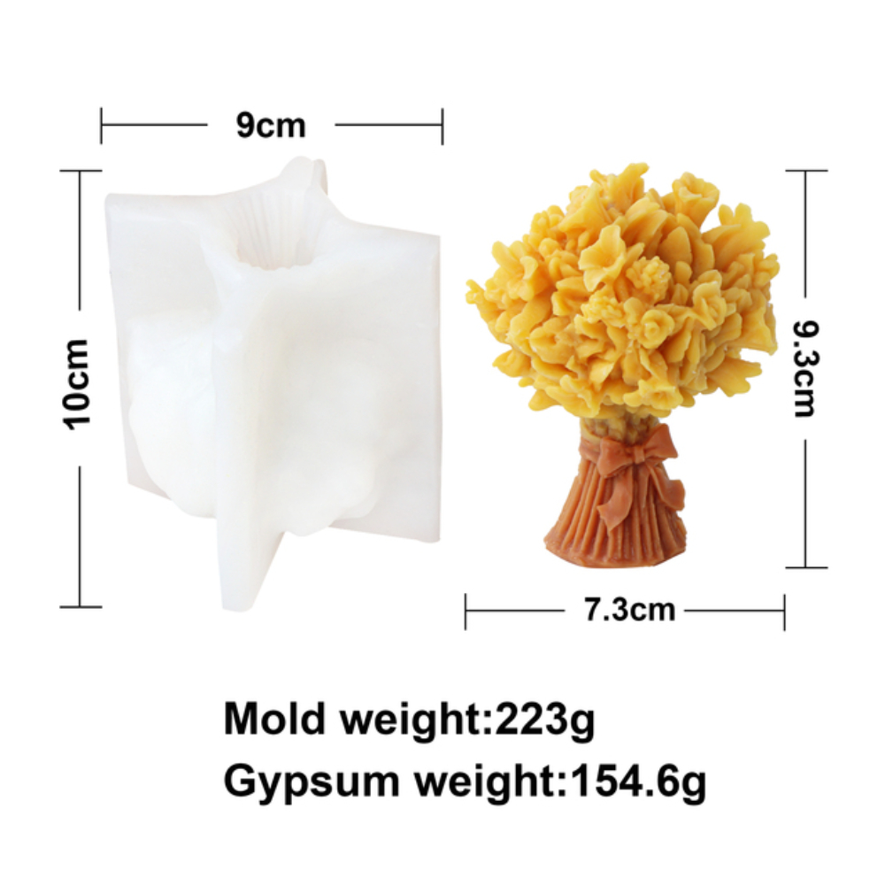 Gukasxi Lot de 4 moules 3D en silicone pour sapin de Noël - Moule en silicone pour fabrication de bougies, moules en résine, moules en silicone, moules à bougies aromatiques à faire Gukasxi Lot de 4 moules 3D en silicone pour sapin de Noël - Moule en silicone pour fabrication de bougies, moules en résine, moules en silicone, moules à bougies aromatiques à faire