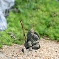 thumbnail image 6 of Baoblaze Miniature Figurine Decorative Art Sandstone Statue Garden Accessories for Micro B, 6 of 8