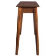 thumbnail image 3 of Console/bureau moderne rustique en bois massif – noyer, 3 of 7