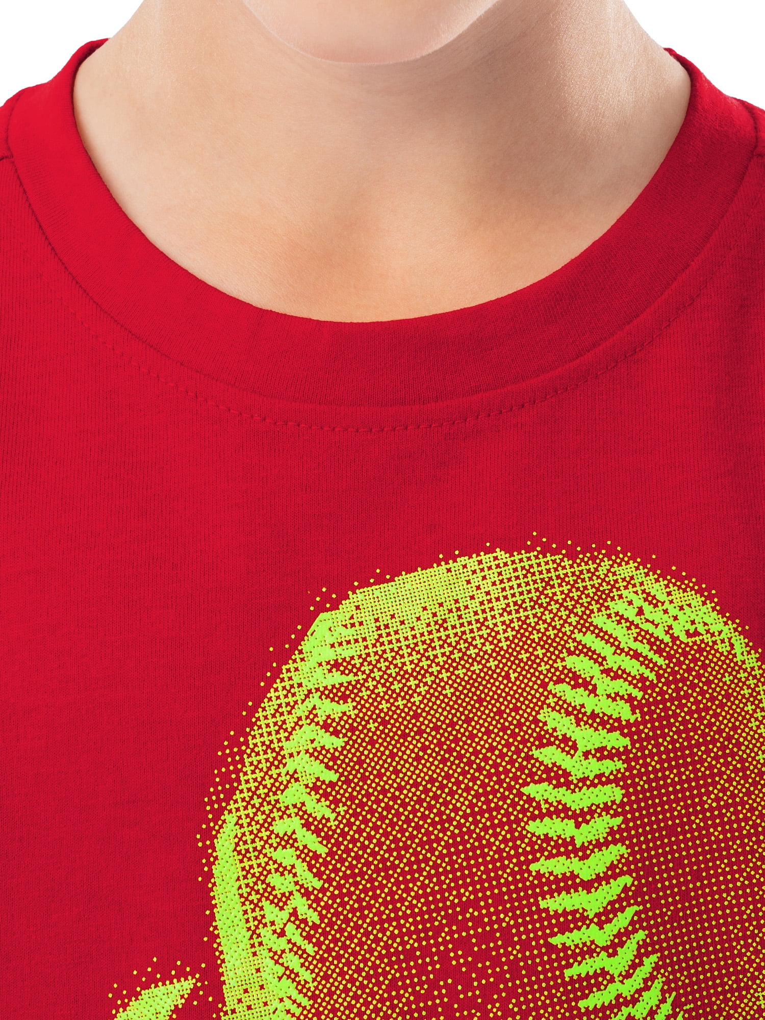 Athletic Works Boys Short Sleeve Graphic T-Shirt, Sizes 4-18 & Husky