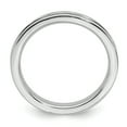 thumbnail image 3 of Stackable Expressions Sterling Silver Rhodium Grooved Ring, 3 of 10