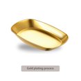 thumbnail image 2 of Stainless Steel Plates, Camping Plate, Lightweight Portable Stainless Steel Dishes, Bread Dessert Tableware For Kitchen, Restaurant, Dishwasher Safe, 2 of 9