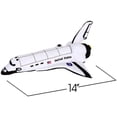 thumbnail image 3 of ArtCreativity 14" Plush Space Shuttle Toy – Soft Cuddly Spaceship for Toddlers & Kids, Boys & Girls | Birthday, Nursery, Gift, Astronaut, 3 of 7