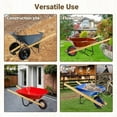 thumbnail image 6 of Wheelbarrow Handles，Wooden Wheel Barrow Handles Kit.,Heavy Duty Wheelbarrow Replacement Parts with 2 Wedges, 6 of 6