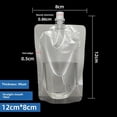 thumbnail image 1 of Bolsa de boca de succión autoportante transparente Bolsa de leche de soja para sopa de ciruelas Bolsa de medicina china Bolsa de bebidas de grado alimenticio para jugo de fruta Bolsa de cerveza para, 1 of 6