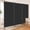 Black, variant on 3 Panel Room Divider 6FT – 103" W x 70" H Folding Privacy Screen, Freestanding Fabric Room Partition, No-Drill Temporary Wall Divider for Apartment, Dorm, Studio, Home Office, Bedroom – Black