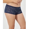thumbnail image 2 of Maidenform Boyshort One Fab Fit Microfiber Womens Underwear With Lace Stretch Full Coverage sz 5-9 40760, 2 of 4