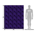 thumbnail image 3 of Rwraps Blue Pixel Pretty Picotee Gloss Vinyl Film Wrap 59in x 29ft Vinyl Vehicle Car Film Sheet Roll, 3 of 9