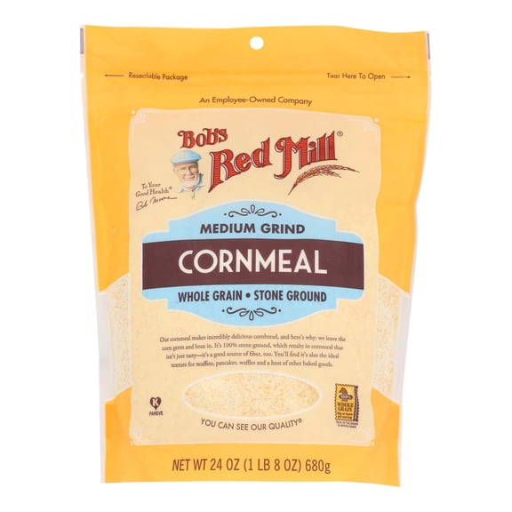 Bob's Red Mill Cornmeal, Medium Grind, 24 oz