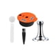 thumbnail image 5 of Cápsulas de café premium Tamper y cepillo Soporte de cápsula recargable con filtros de cepillo Taza Padfilter Café estilo B Gloria Vaina de cápsulas reutilizables, 5 of 6