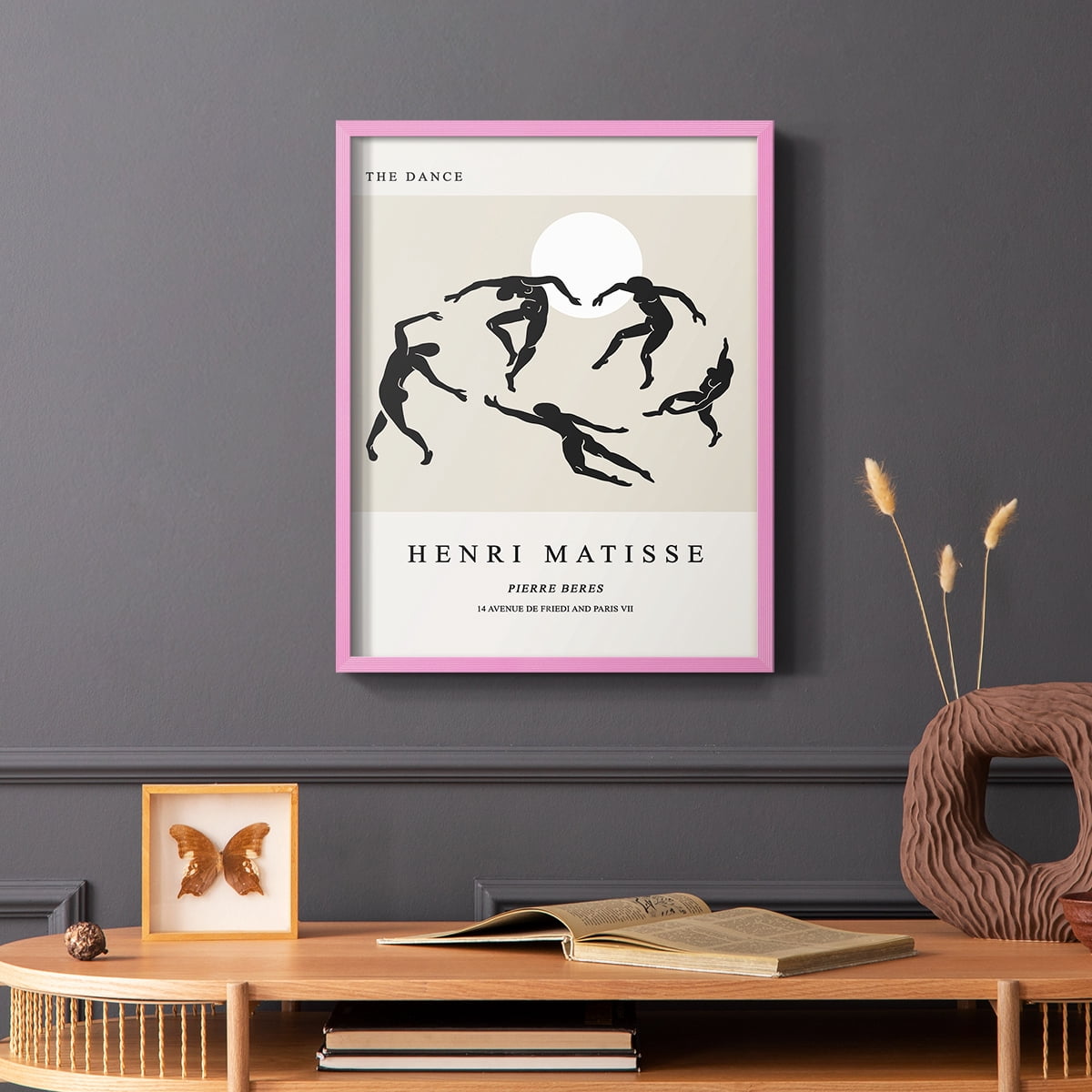 Matisse XCII Framed Print - Solid Wood