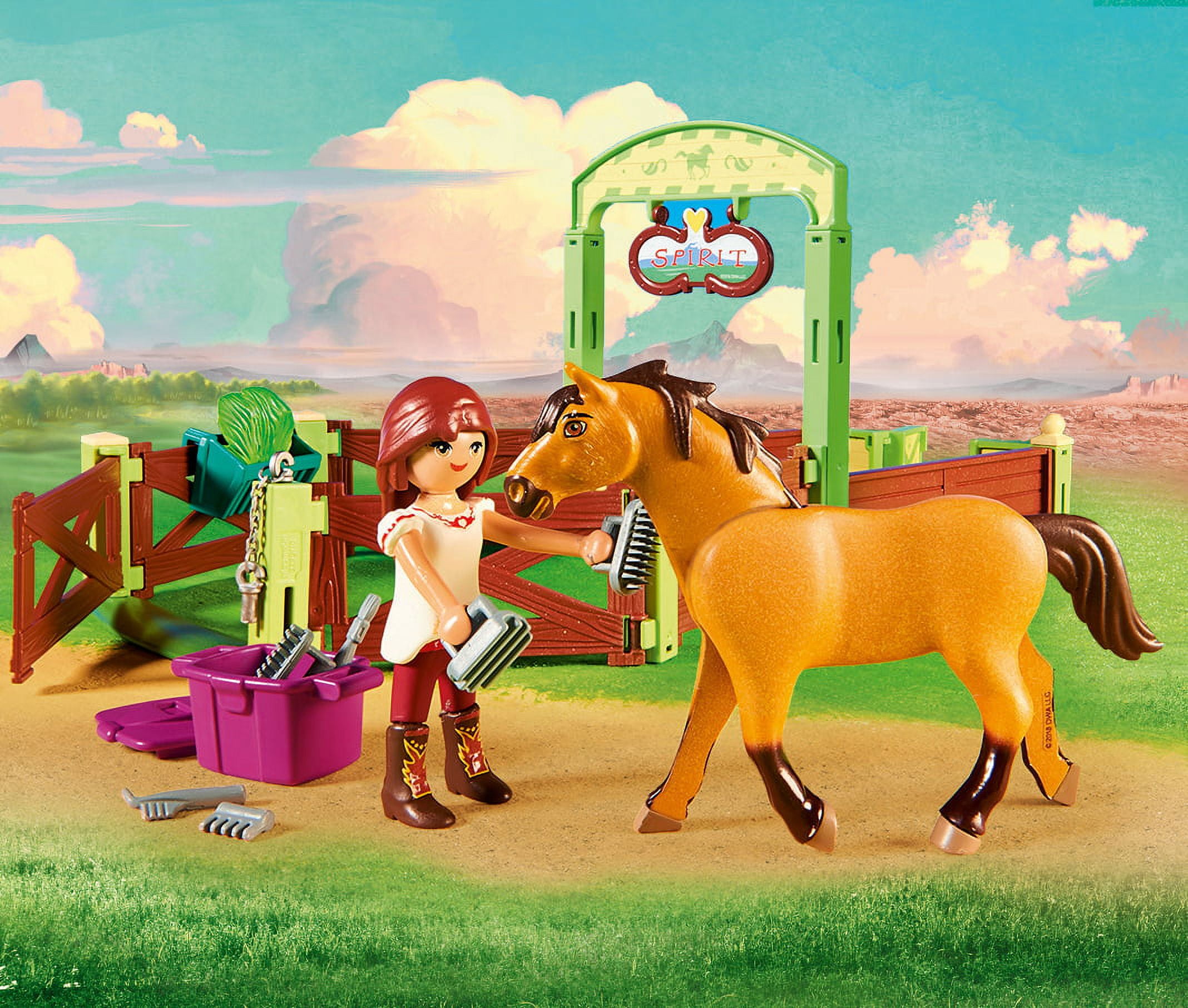 Playmobil Spirit Riding Free Lucky's House Playset