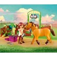 thumbnail image 4 of PLAYMOBIL Spirit Riding Free Lucky & Spirit with Horse Stall Doll Playset, 4 of 6